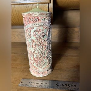 Vintage Pillar Candle